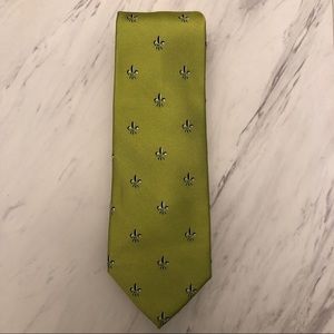 Zara green tie